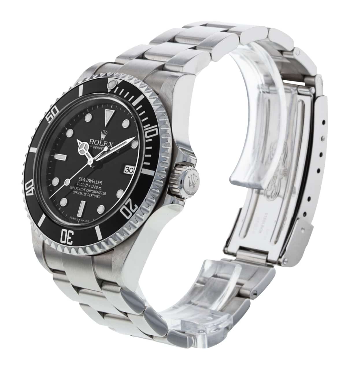 Rolex Sea Dweller 16600 Black Dial Bracelet Strap